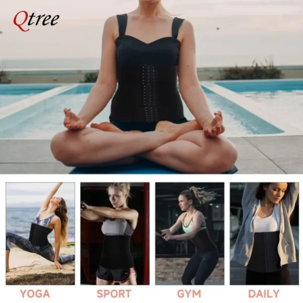 Waist Trainer Belt Seamless Belly Cincher for Women - Image 4
