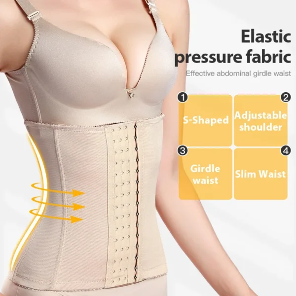 Waist Trainer Belt Tummy Control Shapewear - Image 3