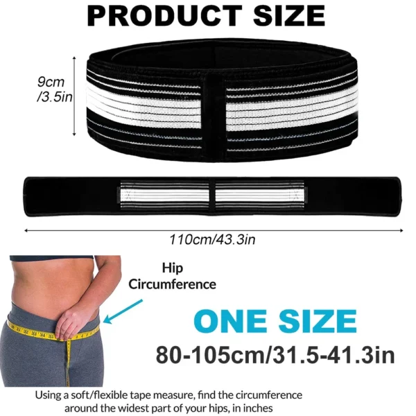 Waist Trainer Belt - Sciatica SI Joint Support Brace - Image 6