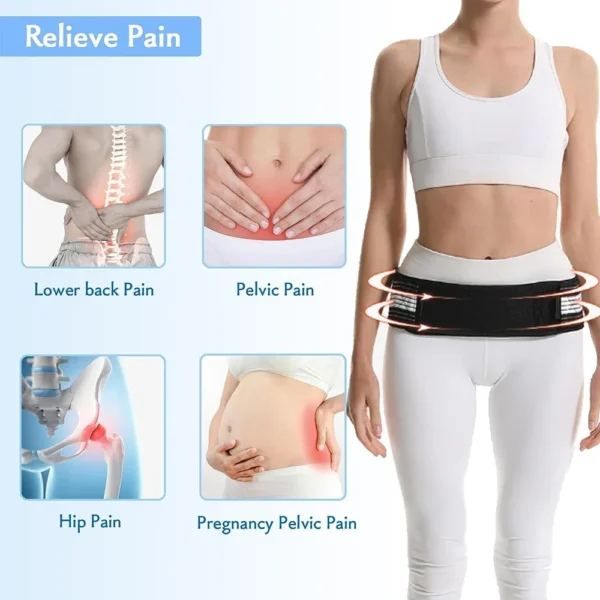 Waist Trainer Belt - Sciatica SI Joint Support Brace - Image 2