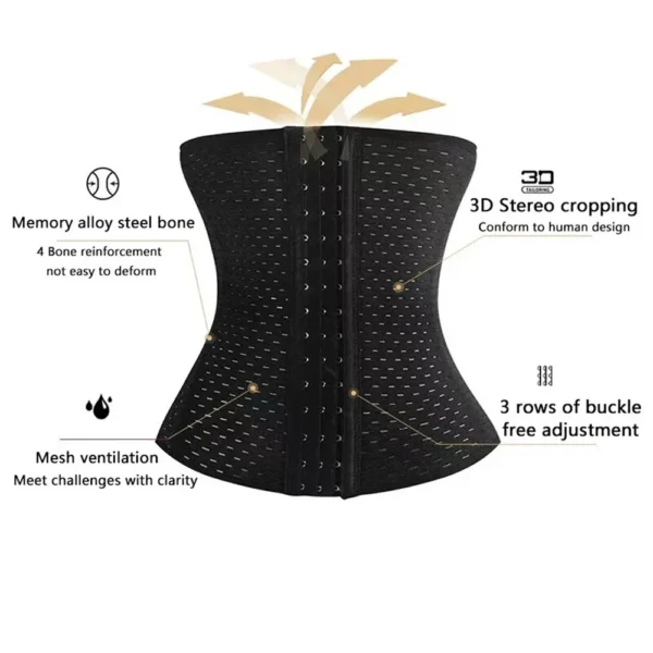 Waist Trainer Belt for Tummy Control & Support - Image 3