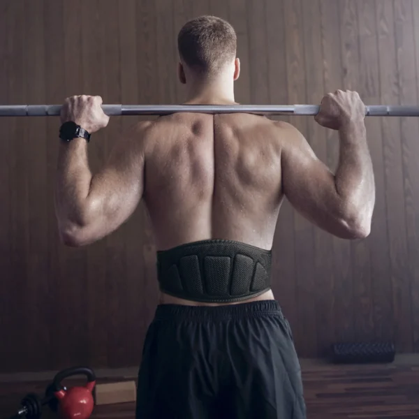 Waist Trainer Belt for Men, Weightlifting & Back Support - Image 2