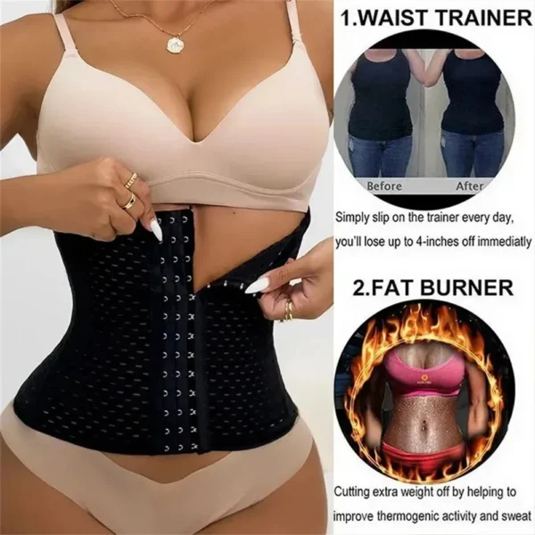 Waist Trainer Belt for Tummy Control & Support - Image 9