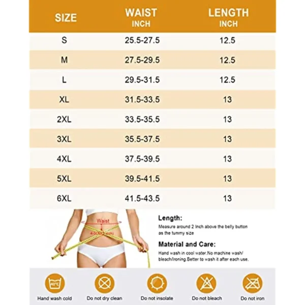 Waist Trainer Belt with 3 Straps & Tummy Control - Image 2