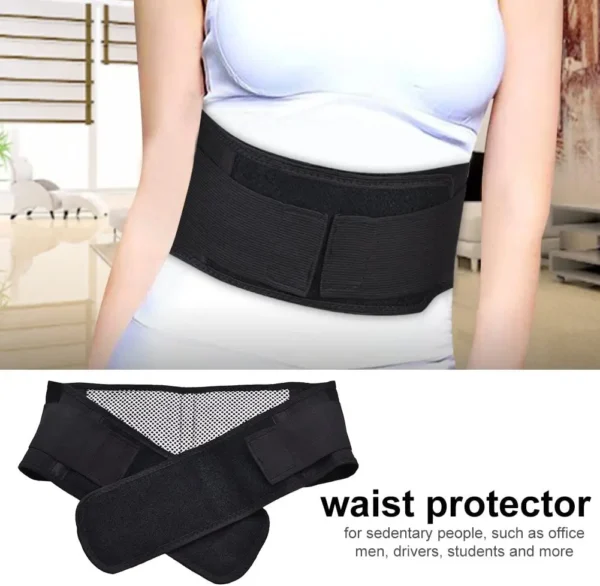 Waist Trainer Belt - Magnetic Lumbar Support - Image 6