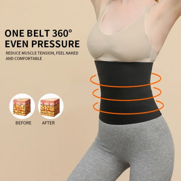Waist Trainer Belt - Elastic Body Shaper for Women - Image 3
