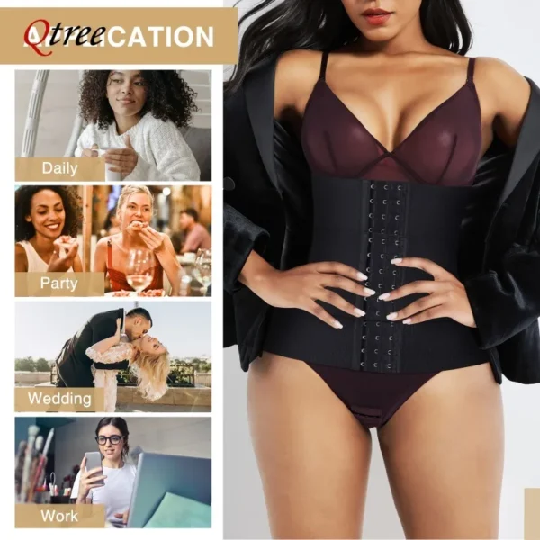 Waist Trainer Belt Seamless Belly Cincher for Women - Image 6