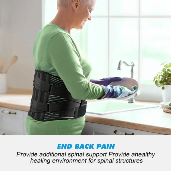 Waist Trainer Belt Lumbar Support for Back Pain Relief - Image 6