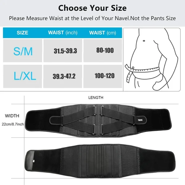 Waist Trainer Belt Back Support for Pain Relief - Image 3