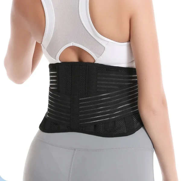 Waist Trainer Belt: Adjustable Back Support Brace - Image 6