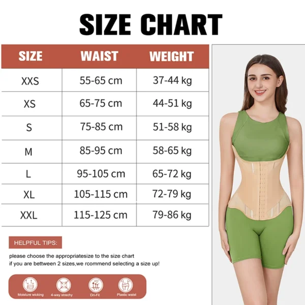 Waist Trainer Belt U-shaped Corset for Slimming - Image 6