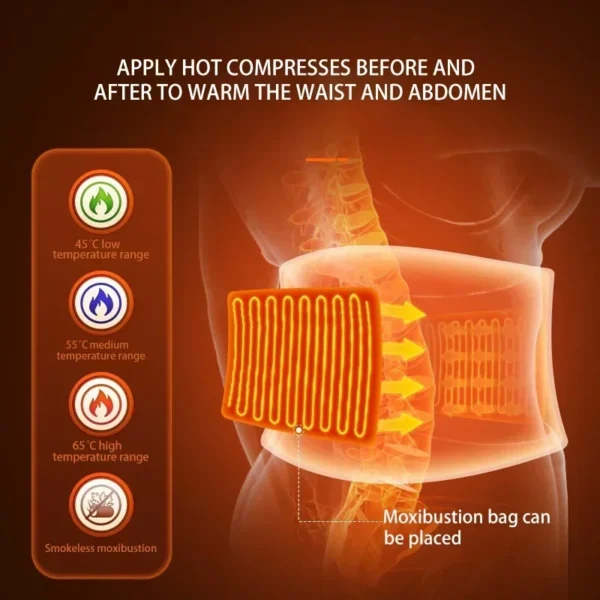Waist Trainer Belt with Vibration & Airbag Support - Image 6