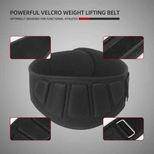 Waist Trainer Belt for Men, Weightlifting & Back Support - Image 5