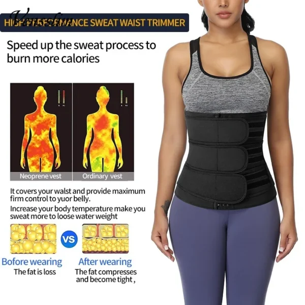 Waist Trainer Belt Neoprene Cincher for Shaping - Image 2